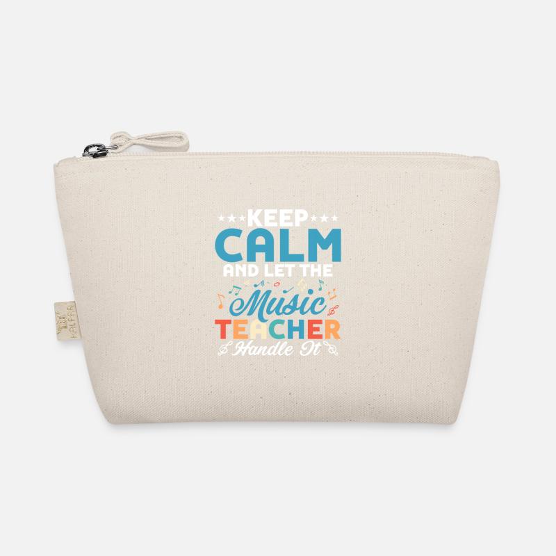 Keep Calm And Let The Music Teacher Handle It Scho Bio-Täschchen