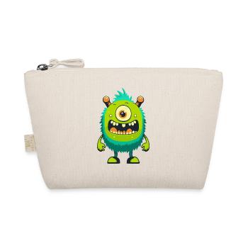 Monster Crash - Monstre cyclope vert effronté - Trousse biologique - nature - Devant