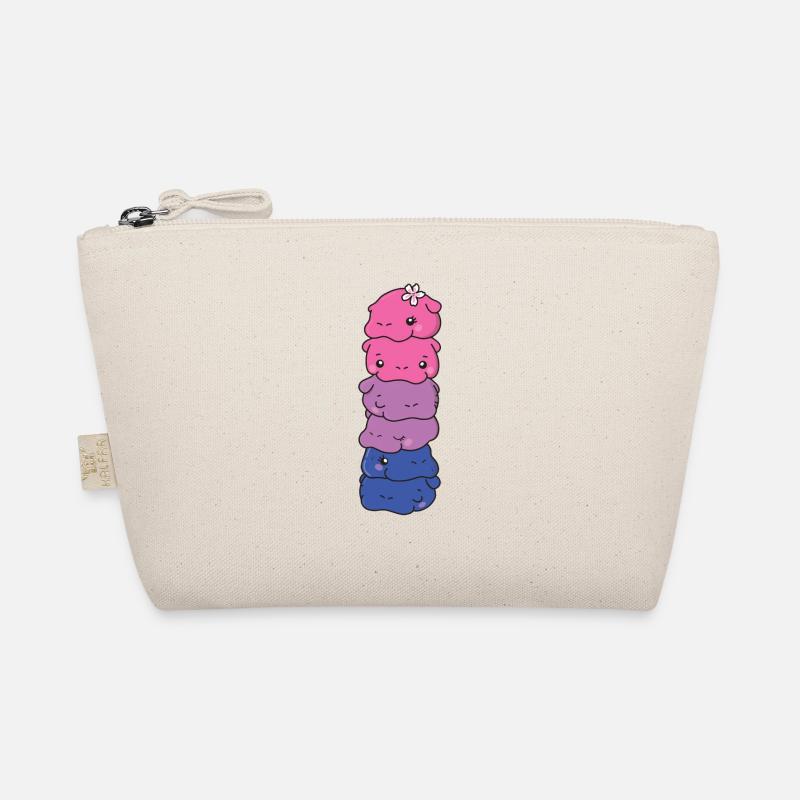 Bi Flag Pride LGBTQ Mignon Hippopotame Trousse biologique
