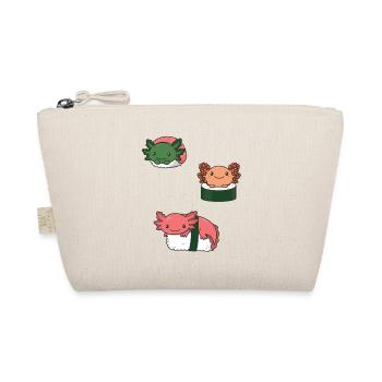 Sushi Axolotls kawaii Sushi Axolotl - Bio-Täschchen - Natur - Vorne