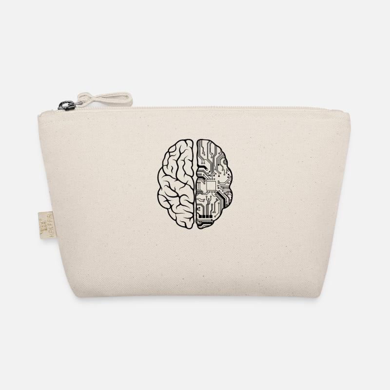 Programmer Coder - Computer Programming Brain Pun Organic Pouch