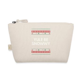 Yule Be Snowwy Christmas Dad Jokes Christmas Poi - Organic Pouch - nature - Front