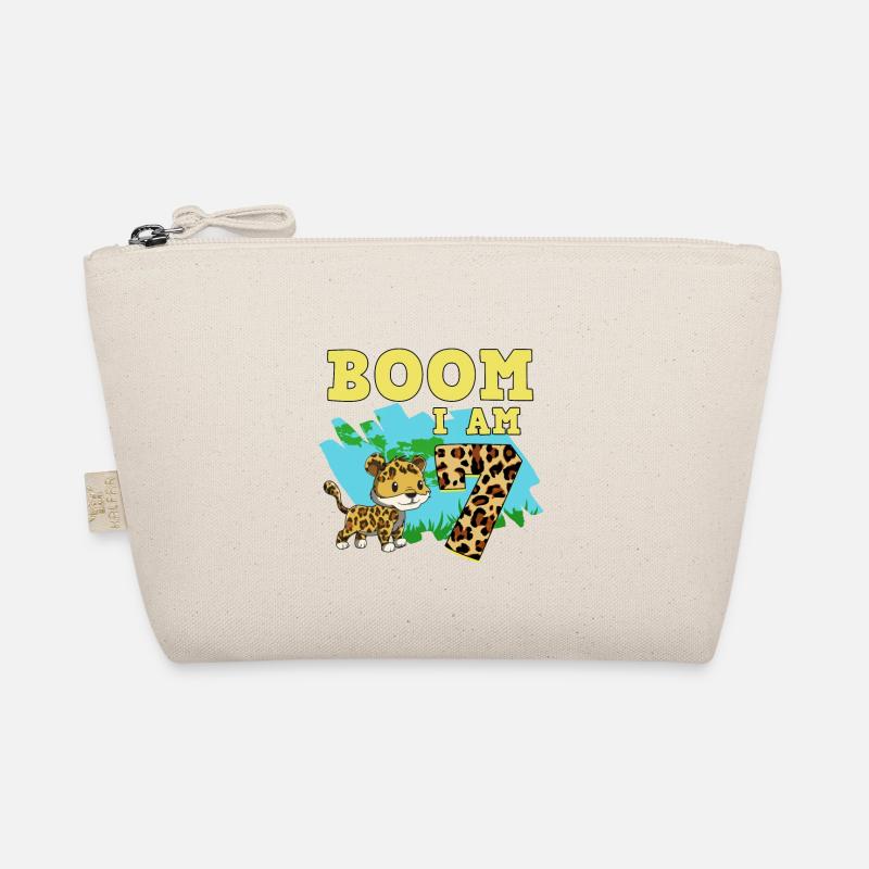 7th birthday Jaguar Organic Pouch