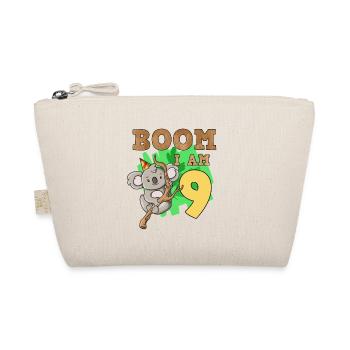 9th birthday koala - Organic Pouch - nature - Front