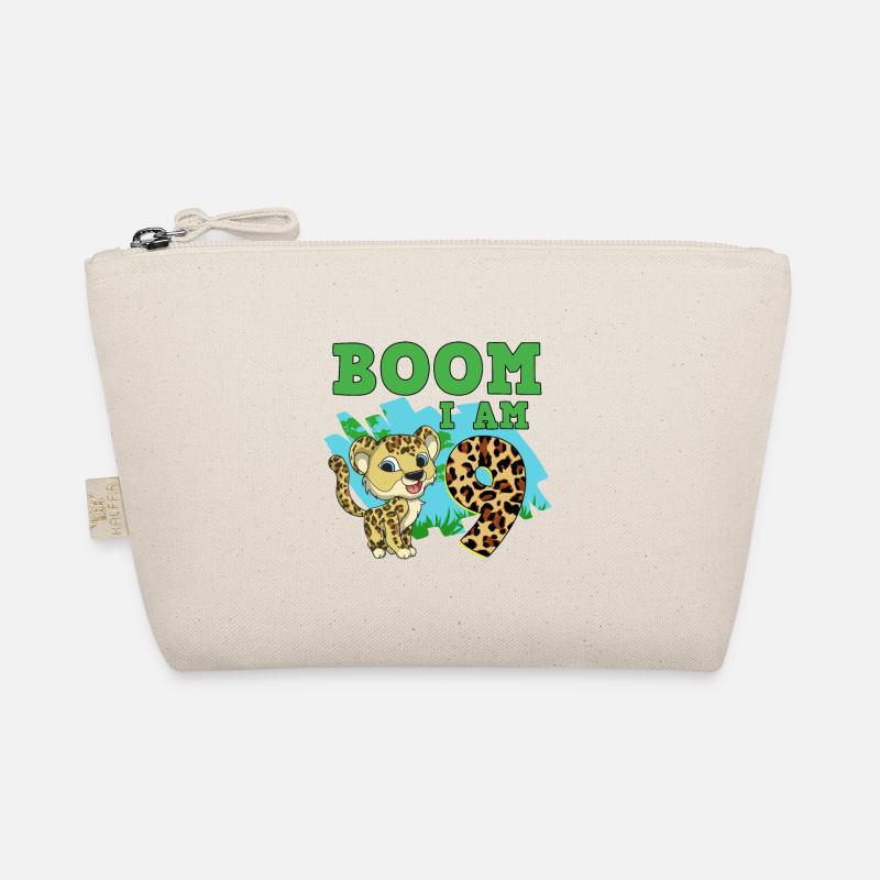 9. Geburtstag Leopard Bio-Täschchen