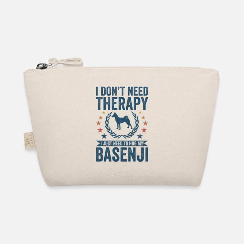 Don't need therapy - Basenji Organic Pouch