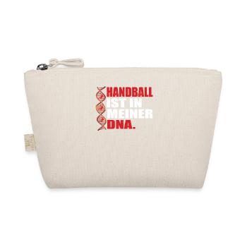Handball Zubehör handballer Motiv - Bio-Täschchen - Natur - Vorne