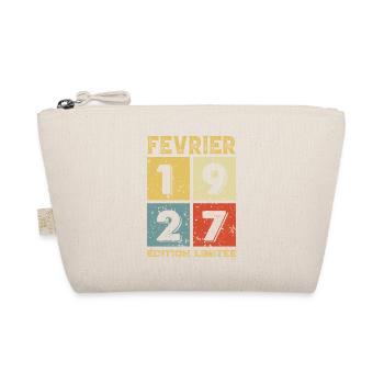 Anniversaire Vintage Idée Cadeau Février 1927 - Trousse biologique - nature - Devant