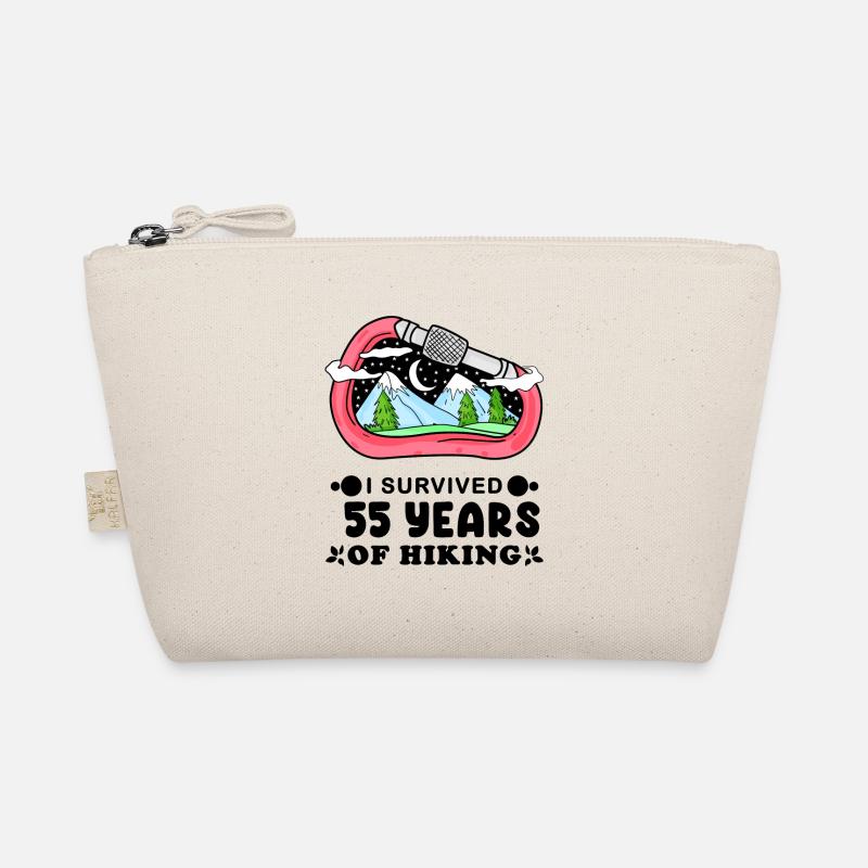 Mountain Wanderer 55th Birthday 55 Years Old Gift Organic Pouch