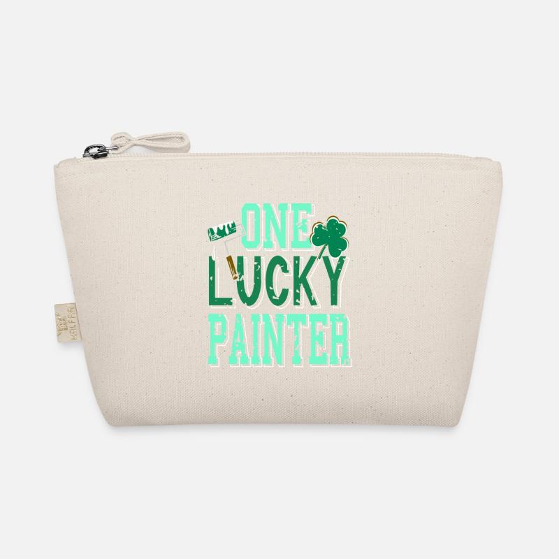 One Lucky Painter Retro Funny Painter Designs Bio-Täschchen