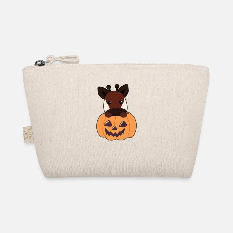 Okapi à la citrouille Okapis doux Joyeux Halloween Trousse biologique