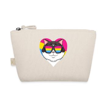Pansexual Cat Ragdoll Heart Cadeau - Trousse biologique - nature - Devant