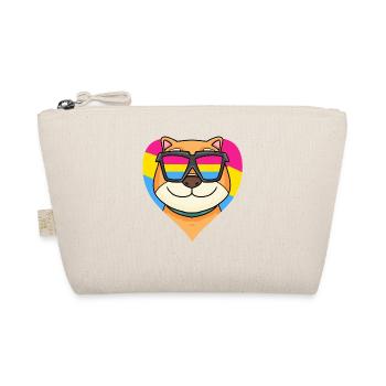Pansexuel Chien Shiba Inu Cadeau de cœur - Trousse biologique - nature - Devant