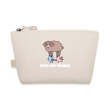 Bock Auf Vögeln - Bio-Täschchen - Natur - Vorne