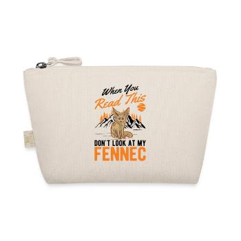 Fennec Cadeau Renard du désert Fennec - Trousse biologique - nature - Devant