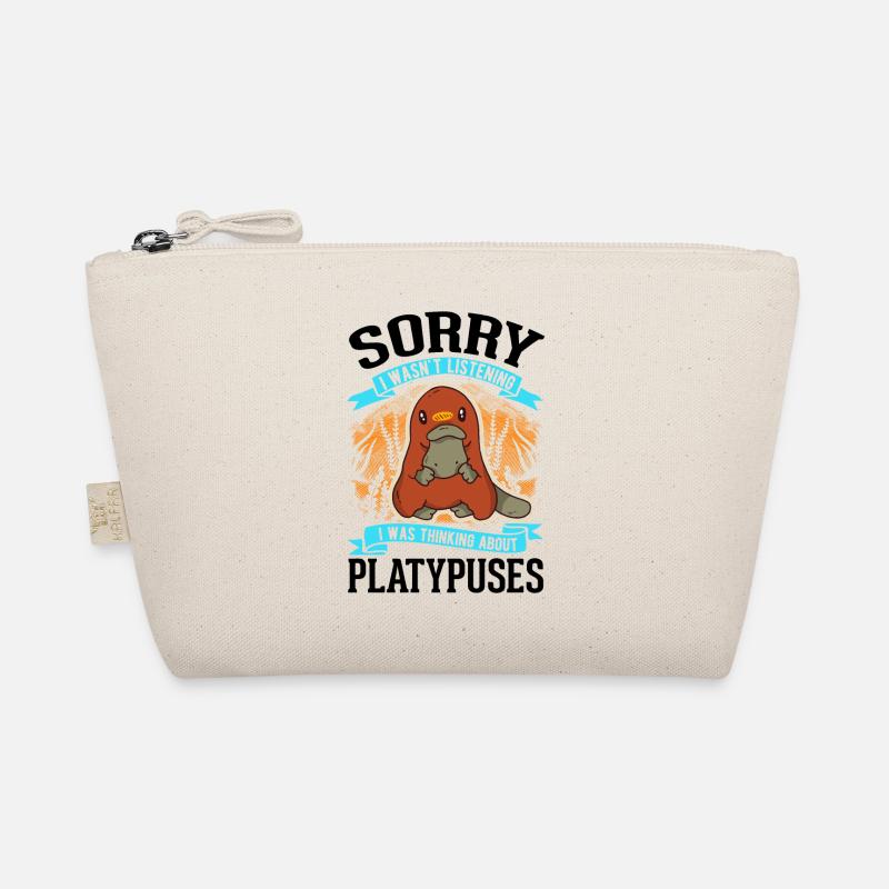 Schnabeltier Geschenkidee Platypus Bio-Täschchen