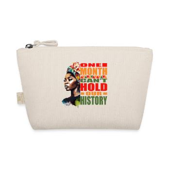Juneteenth and Black History Commemorative - Organic Pouch - nature - Front