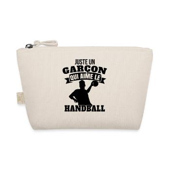 Enfant Sport Handball Cadeau - Trousse biologique - nature - Devant