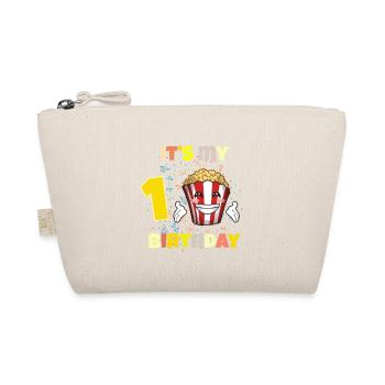 It's my 1st birthday - Organic Pouch - nature - Front