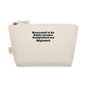Wissenschaft - Wissenschaft ist die Brücke - Bio-Täschchen - Natur - Vorne