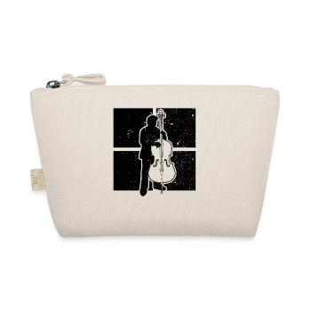 Double bass Double bass player Double bass player - Organic Pouch - nature - Front