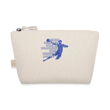 Handball Zubehör handballer Motiv - Bio-Täschchen - Natur - Vorne