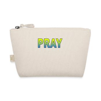 Ukraine pray - Bio-Täschchen - Natur - Vorne