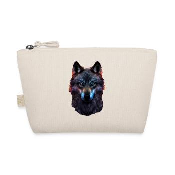 Wölfe Silhouette Naturschutz Tierschutz Wolf - Bio-Täschchen - Natur - Vorne