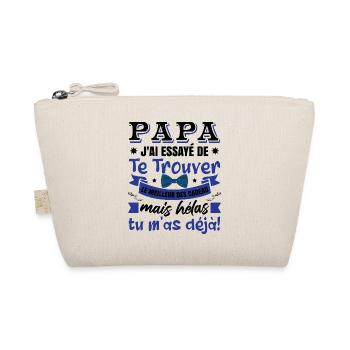 Papa Cadeau Fête Des Pères - Trousse biologique - nature - Devant