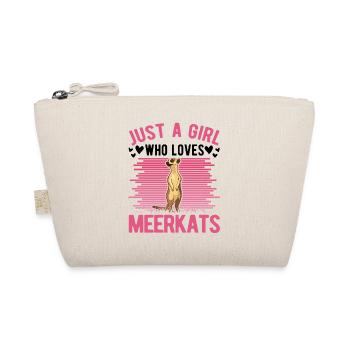 Meerkat Girl Meerkat - Organic Pouch - nature - Front
