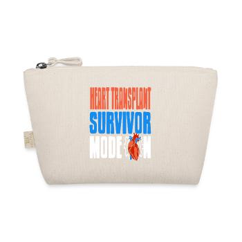Heart Transplant Survivor Mode On Retro Surgeon - Bio-Täschchen - Natur - Vorne