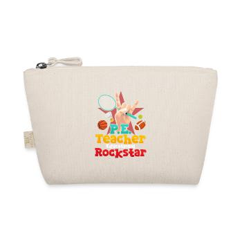 P.E.Teacher Educational Physical Education School - Organic Pouch - nature - Front