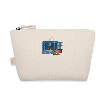 3D Printing Printing CAD PLA Filament 3D Printing - Organic Pouch - nature - Front