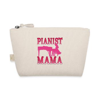 Pianiste MAMA Retro Vintage Piano Designs - Trousse biologique - nature - Devant