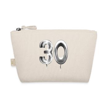 30e anniversaire ballons d’anniversaire 30 ans - Trousse biologique - nature - Devant