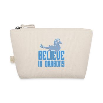 Believe In Dragons Retro Mythological Designs - Trousse biologique - nature - Devant