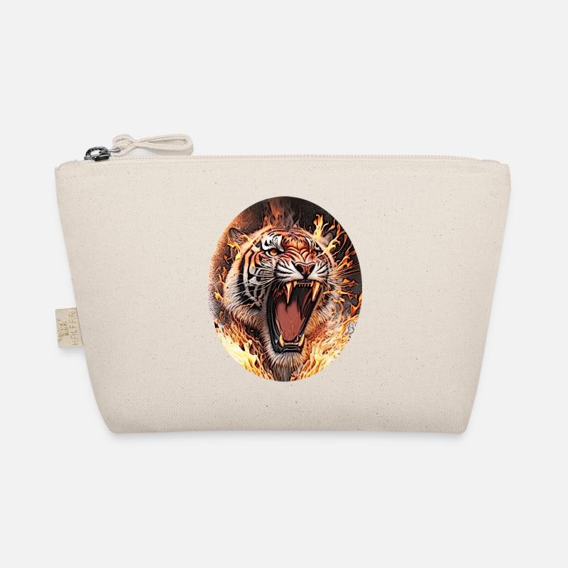 Tiger on fire Organic Pouch