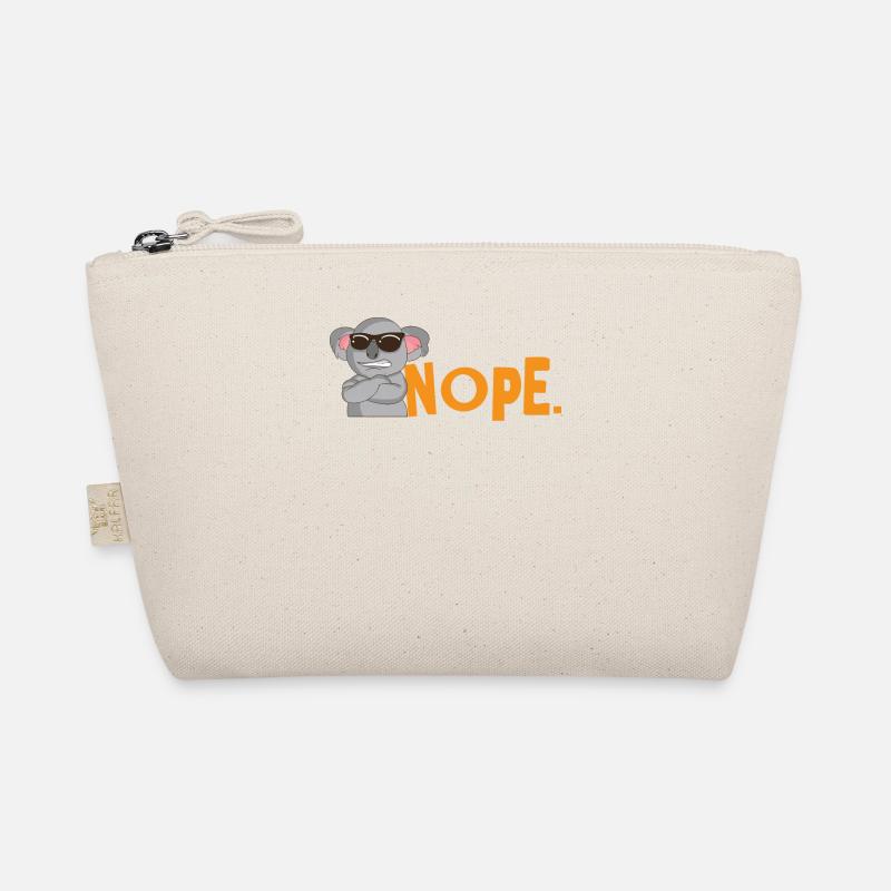 Koala bear has no desire Koala lover Nope Organic Pouch