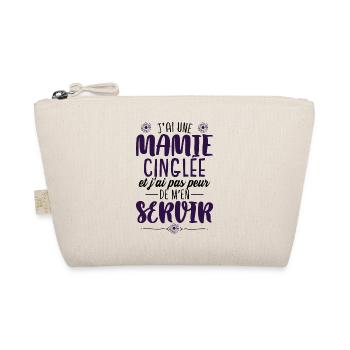 Mamie Petite Fille Cadeau - Trousse biologique - nature - Devant