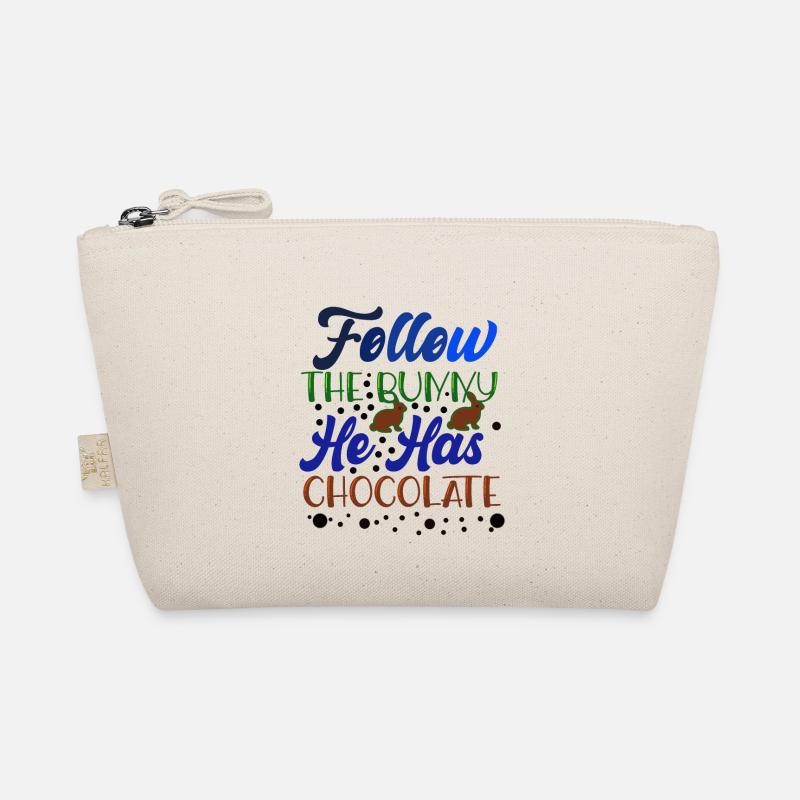 Follow the Easter bunny - it has chocolate Organic Pouch