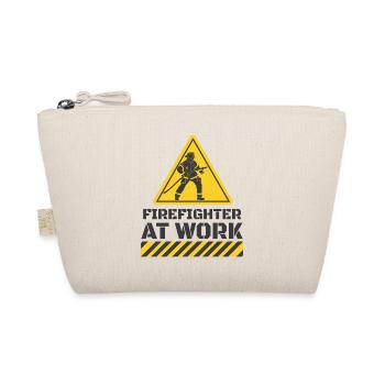 Feuerwehrmann Feuerwehr & Sprüche - Bio-Täschchen - Natur - Vorne