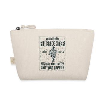 Feuerwehrmann Feuerwehr & Sprüche - Bio-Täschchen - Natur - Vorne