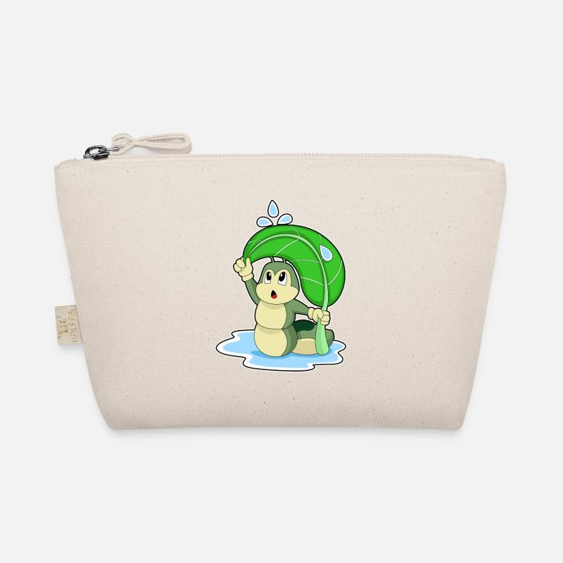 Caterpillar Rain Umbrella Organic Pouch