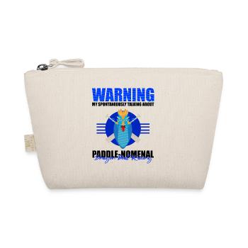 Dragon Boat Racing Design for Dragon Boating - Organic Pouch - nature - Front