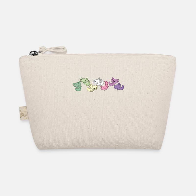 genderfae Flag Pride LGBTQ Axolotl Bio-Täschchen