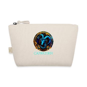 Embrace Your Capricorn Identity: Capricorn Pride Z - Organic Pouch - nature - Front