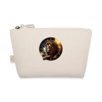 Wear Your Astrology Zodiac Sign with Pride: Leo - Organic Pouch - nature - Front