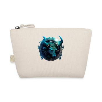 Portez votre signe du zodiaque astrologique avec fierté: Taureau - Trousse biologique - nature - Devant