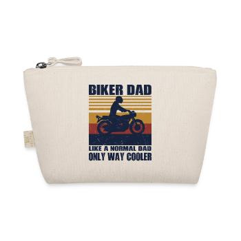 Lustiges Motorrad Geschenk Biker Spruch - Bio-Täschchen - Natur - Vorne