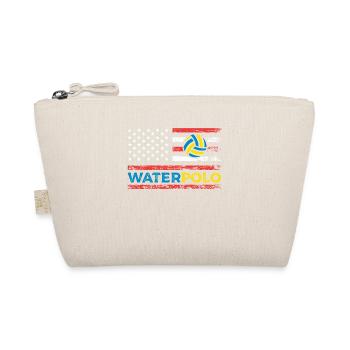Water Polo American Sports Flag Swimming Pool - Organic Pouch - nature - Front